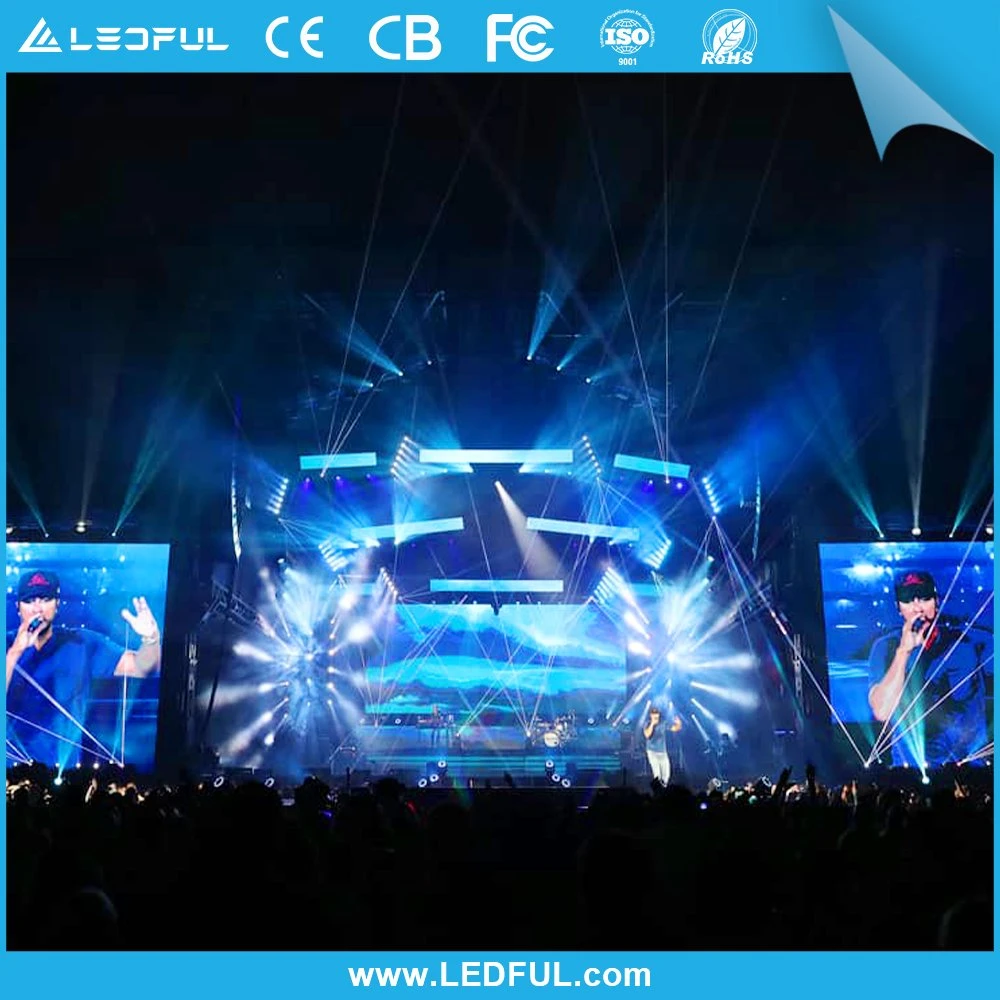 Factory Price Indoor P3.91 500X1000mm Rental LED Screen Panel LED Video Wall