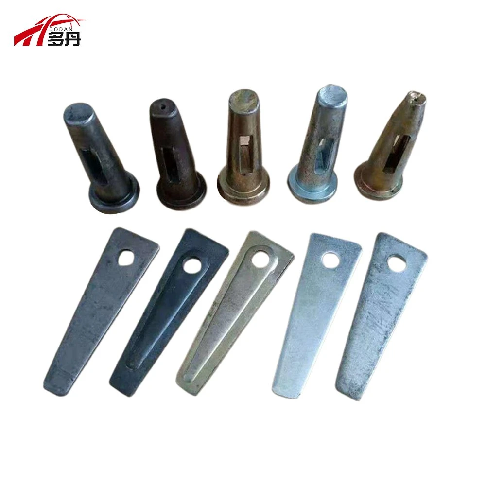 Zinc Plated/Galvanized/Plain Steel Wedge Pin Stub Pin Aluminum Formwork Accessories