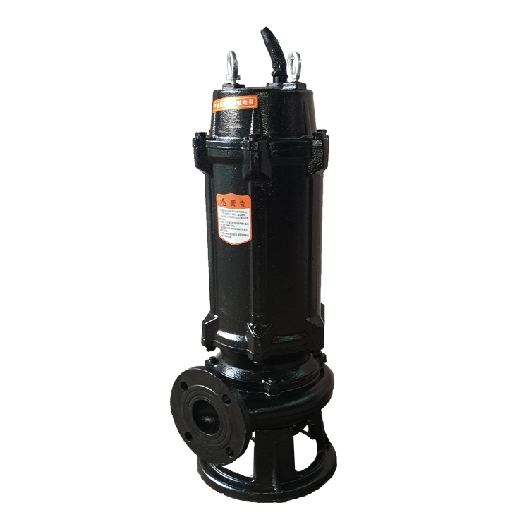 Non-Clogging Water Drain Heavy Duty 100m3/H Electric 300wq800 12 45 Submersible Sewage Pump with Non-Clog Impeller