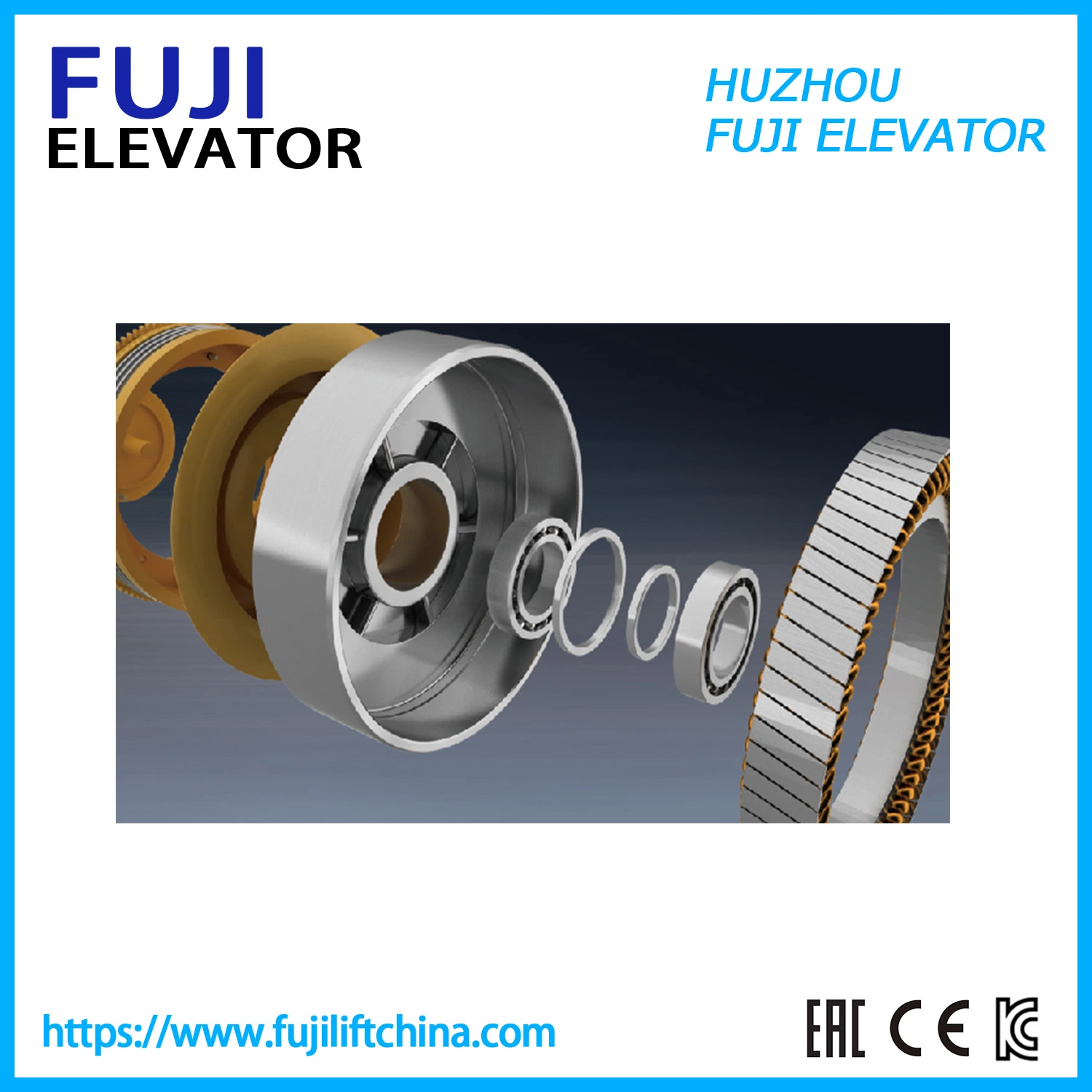 Hairline Stainless Steel AC Elevator FUJI High quality/High cost performance  Export Wooden Case Residential Home Lift