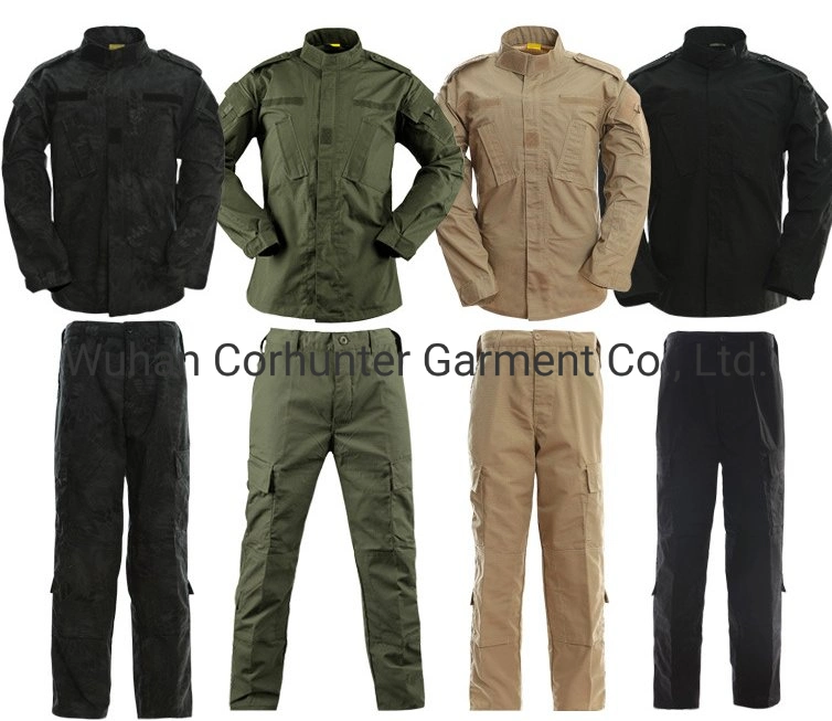 Großhandel Custom Woodland Camouflage Battle Dress Anzug Tactical Acu Uniform