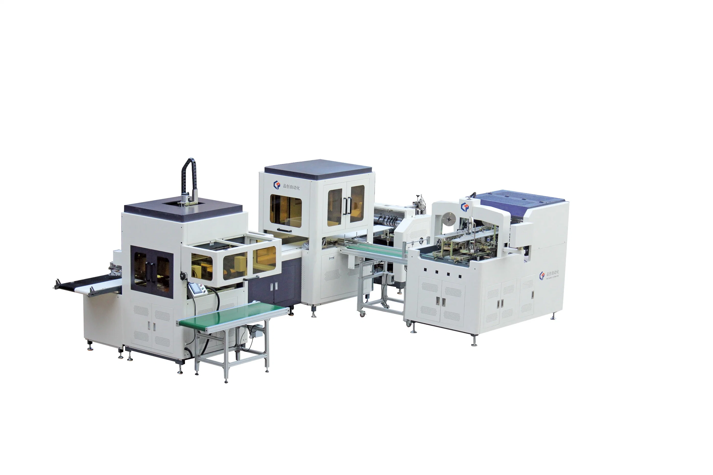 Automatic Rigid Box Corner Taping Machine