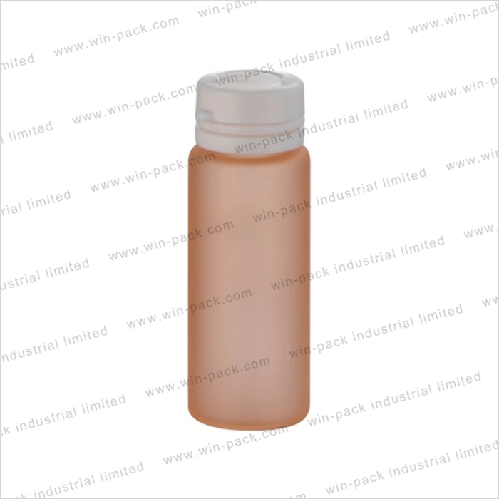 10ml Tube Glass Bottle Orange Essential Oil Bottle Packaging with Pull Cap