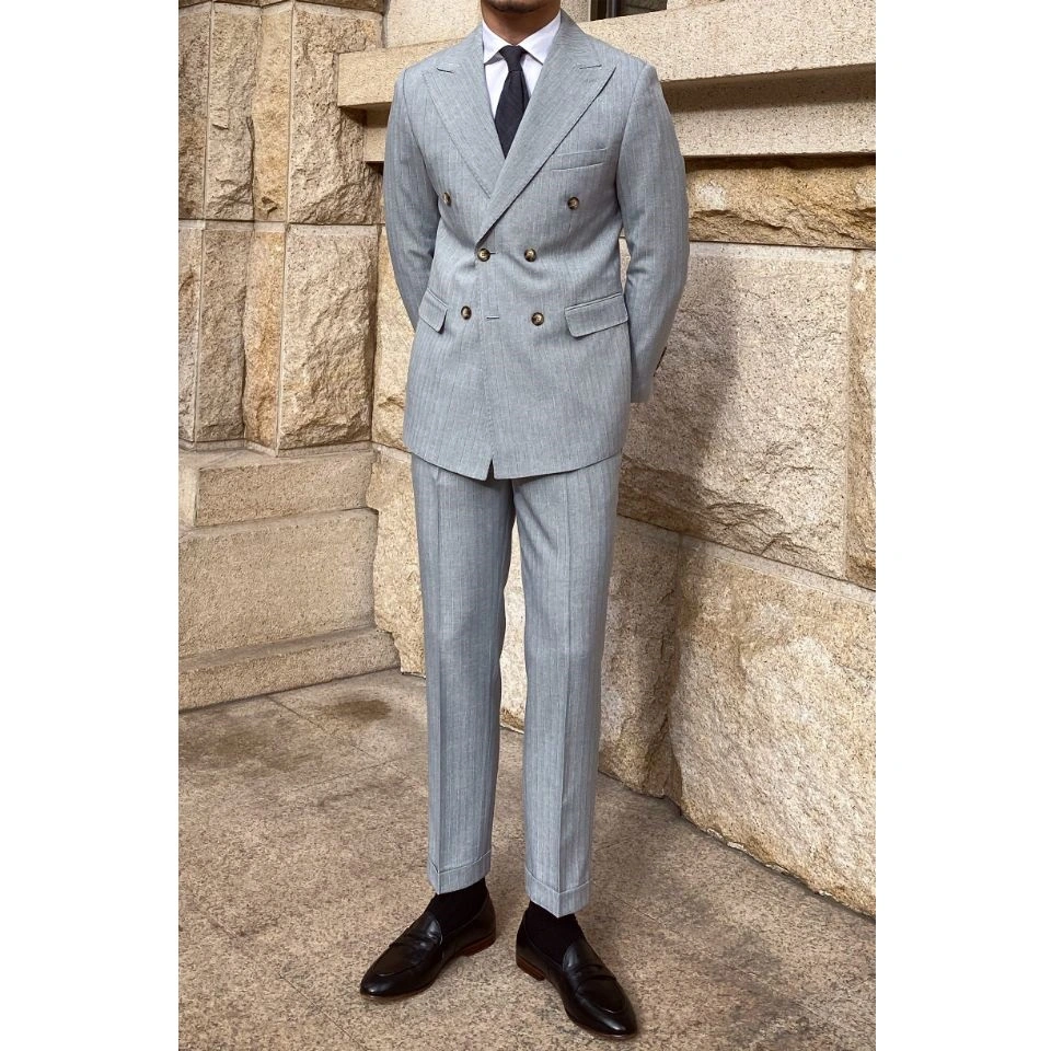 Apparel Bespoke Groom Man Business Suits Tuxedo Wedding Suit