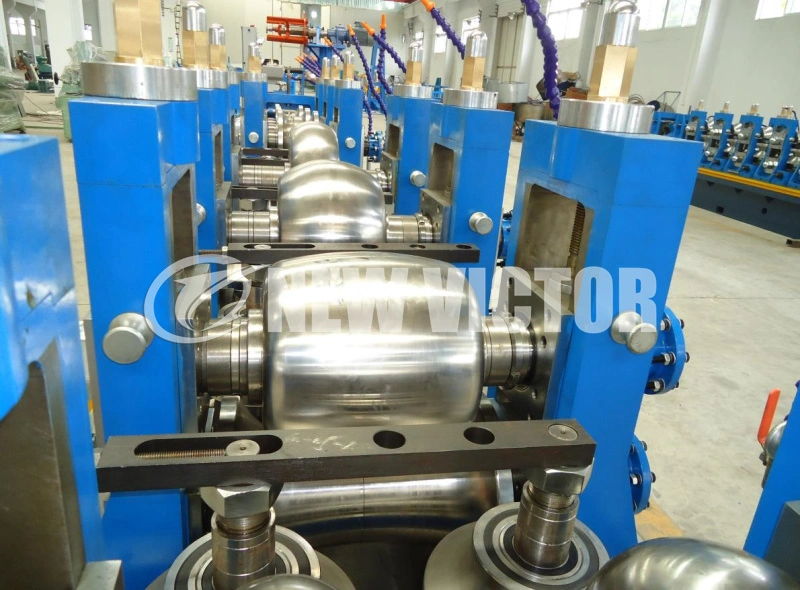 Automotive Bumper Tube Cold Roll Forming Mill ERW Tube Mill High Frequency Straight Seam Welded