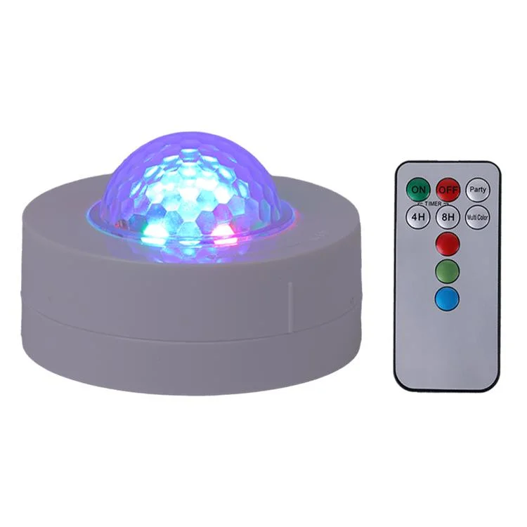 Goldmore2 Plastic Mini Night Light Remote Control Party Cabinet Light