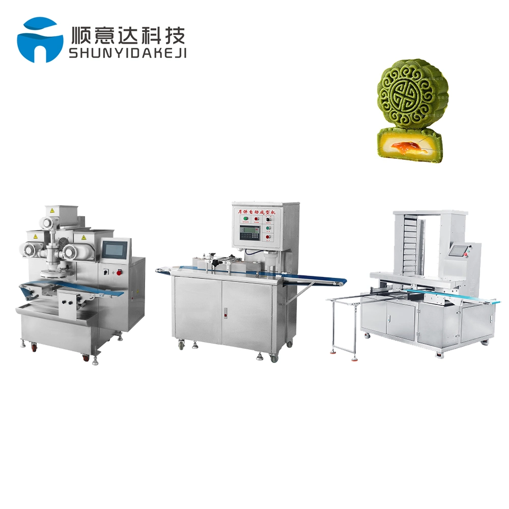 High Performance Automatic Maamoul Production Line Moon Cake Making Machine