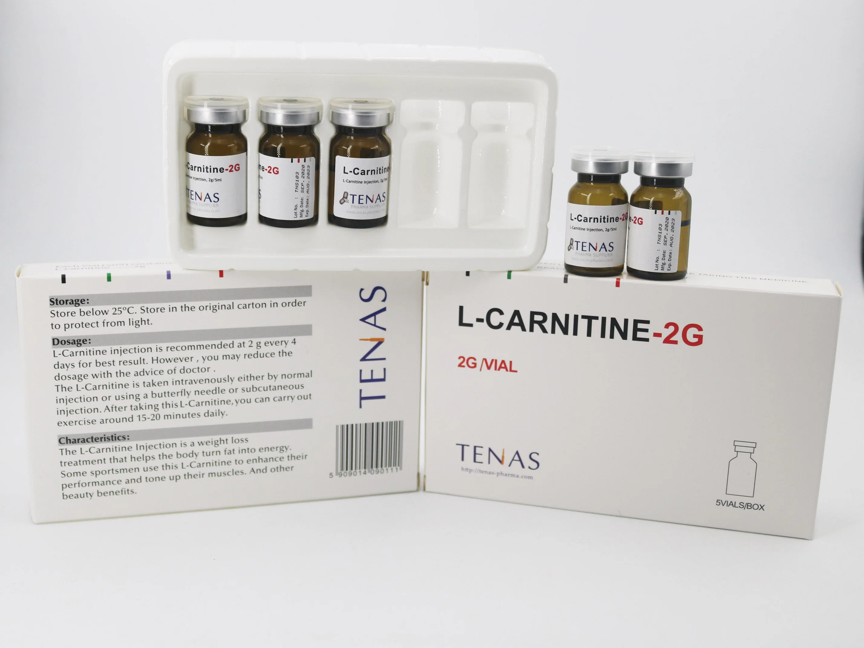 Lcarnitine Liquid Injection with Certificate for Slimming and Losing Weight