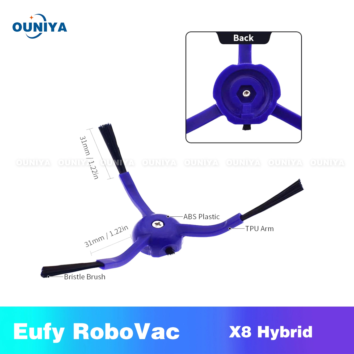 Eufy X8 Hybrid Robotic Weeping Robot Cleaner Vacuum Dust Bag