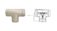 Fast-Install Equal Tee Connect Aluminum Alloy Tubes Without Coupling