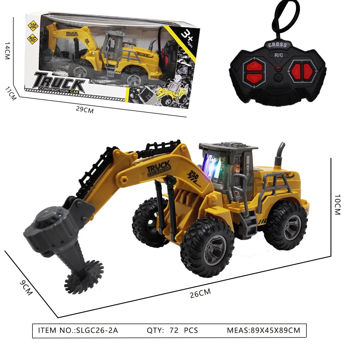 260 Four Pass Remote Control High Arm Drilling and Breaking Construction Truck High Arm Cutting Construction Truck