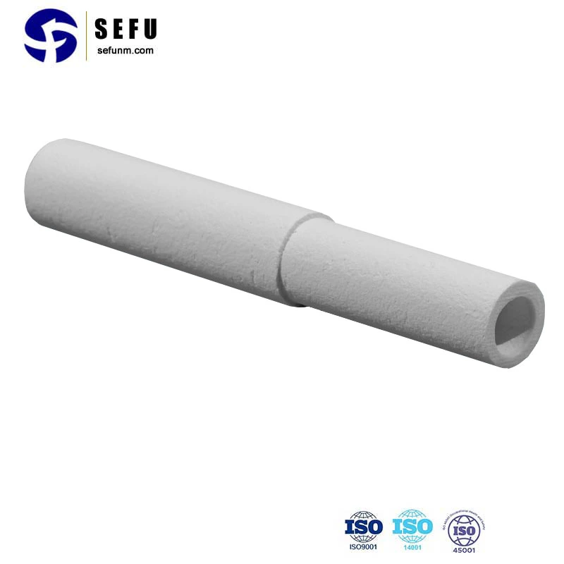 Sefu China Ceramic Fibra Fabricación Refractory tubo de alta temperatura para Horno Horno