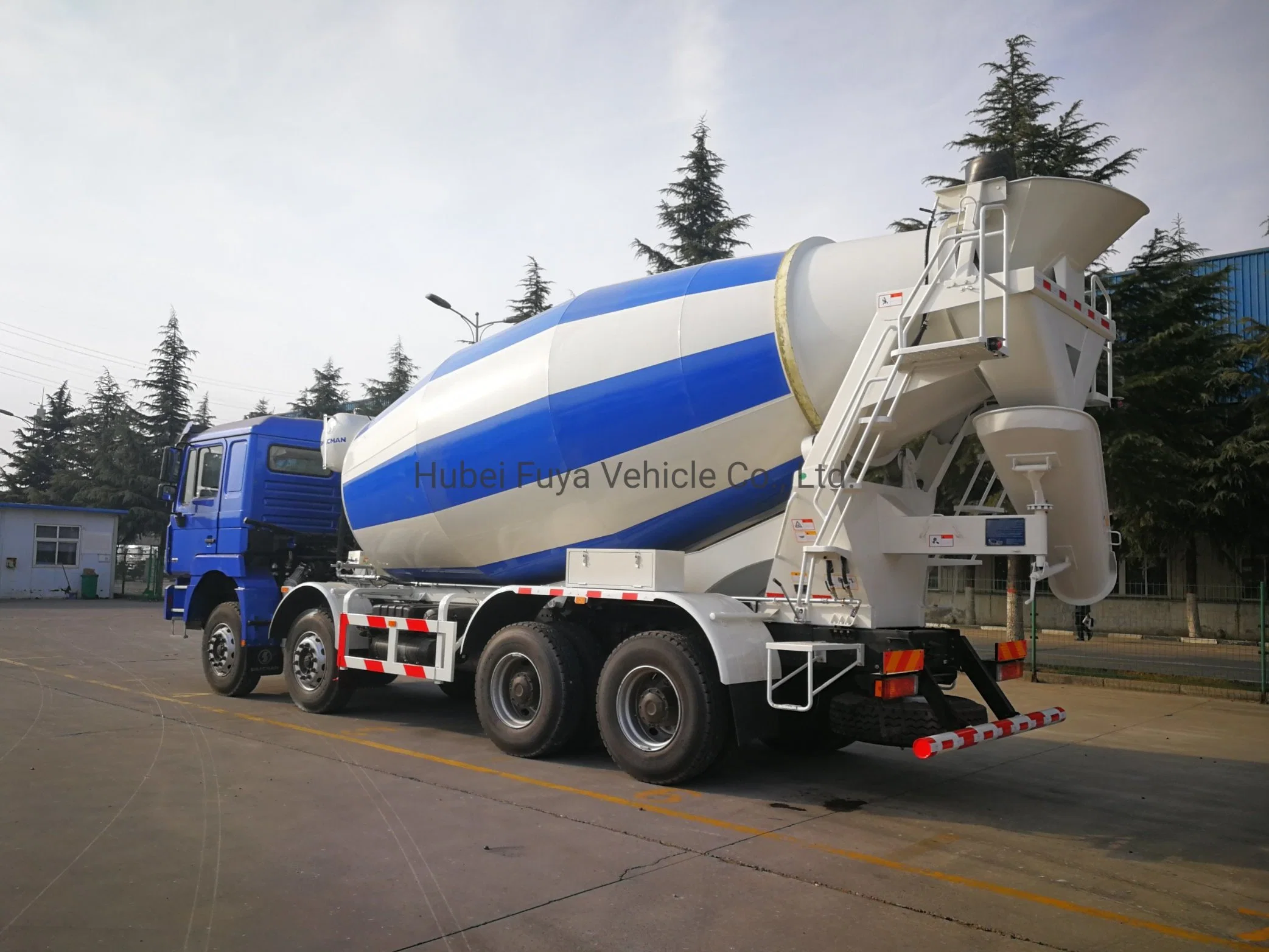 Shacman 8X4 16m3 18cbm Cement Tank Body Mixing Drum Concrete Mixer Truck