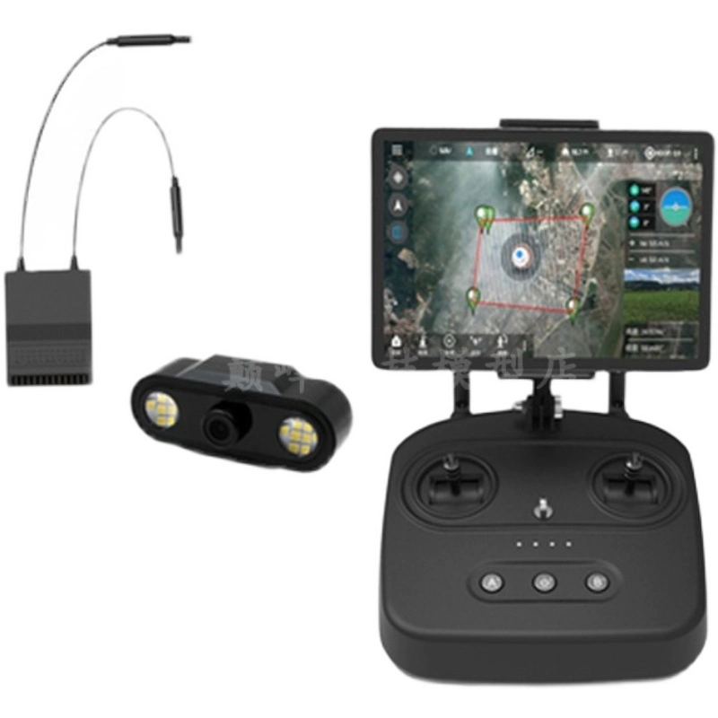 Mando a distancia Skydroid T10 con mini cámara y rango 10km Transmisión de mapas digitales