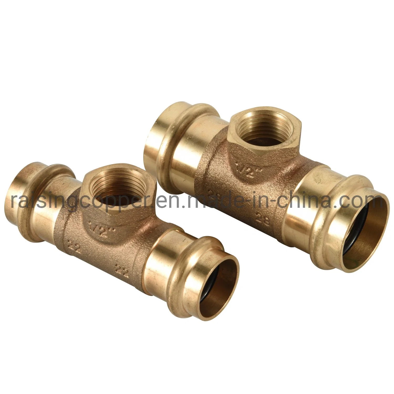 Lead Free Bronze Coupling with Socket Joint From China Supplier