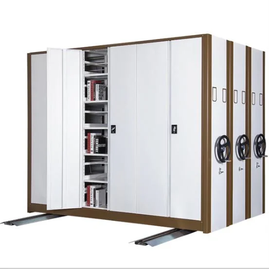 Steel Mobile Shelving Library Furniture Movable Compact Storage System