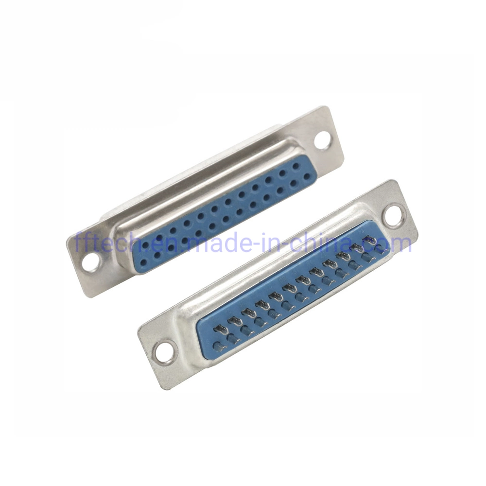 High Quality Straight Solder Cup Terminal VGA 25p 37p 44p D-SUB Dsub dB Female Connector