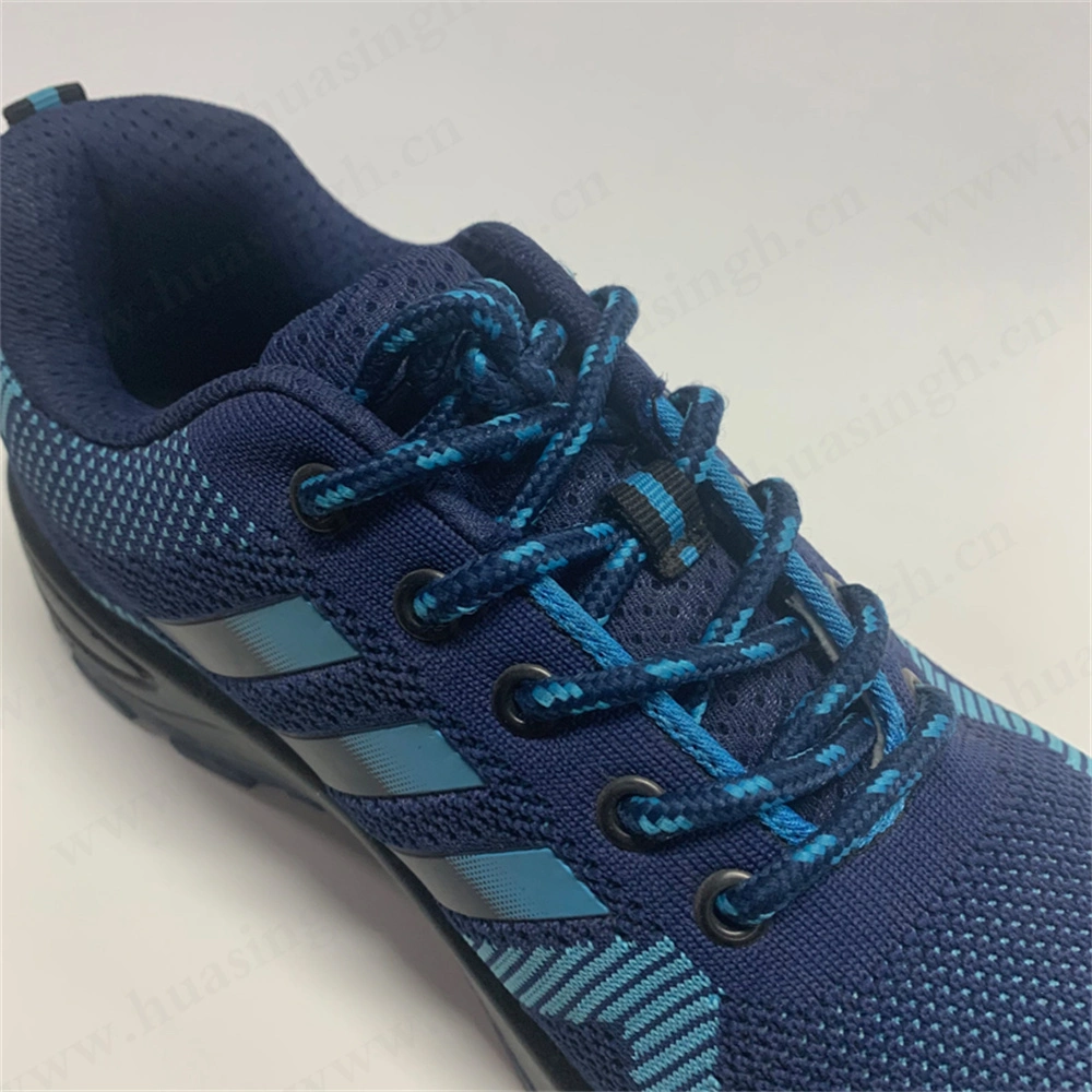 Gww, Comfortable Knitted Fabric Upper Sport Safety Shoe Popular in Poland Outdoor Adventure Anti-Puncture PU/PU Injection Sole Hiking Boot HSS454