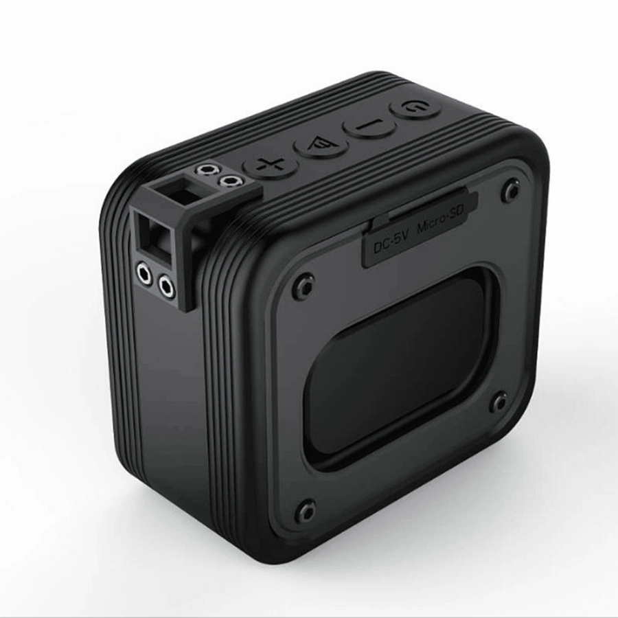 Rechargeable Waterproof Wireless Bluetooth Battery Speaker Box with TF Wireless Mic and Light