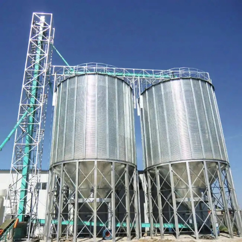 Best Manufacturer Assembly Corn Grain Storage Steel Silo Bin Prices for Sale