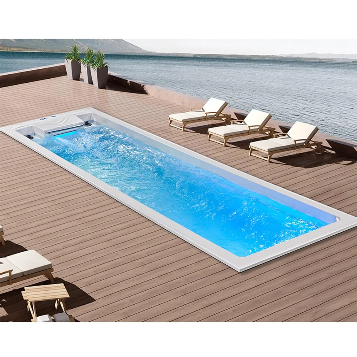 Indoor Fiberglass Swimming Pool Inground Pool