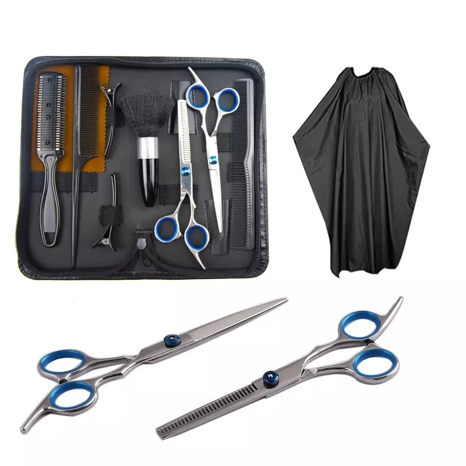 Ciseaux de coiffeur professionnel Yaeshii sèche 13pcs Set Home en acier inoxydable d'outils de coupe de cheveux sèche se cisaille