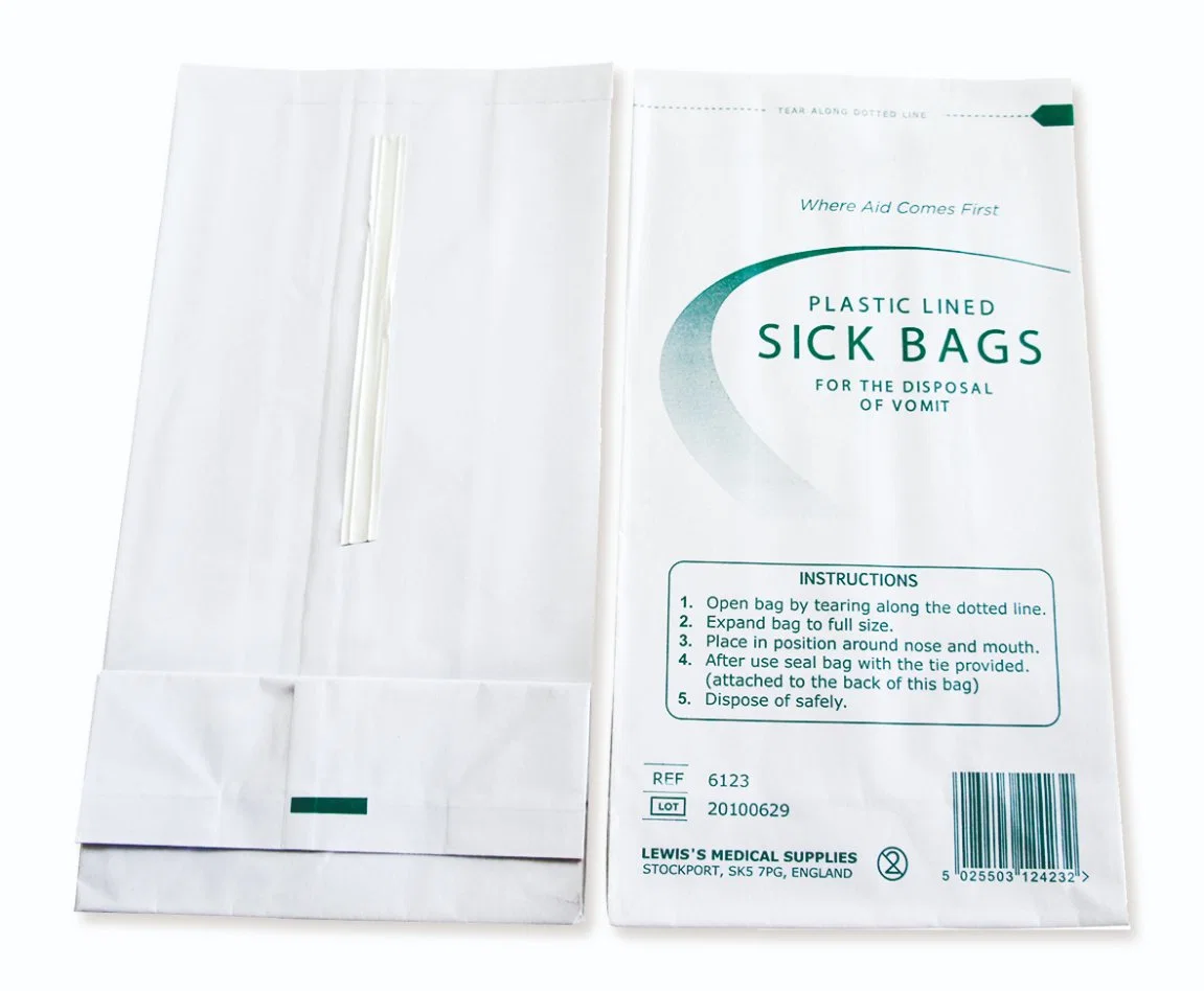 Wholesale Hospital Plastic Medical Biodegradable Disposable Vomit Bag