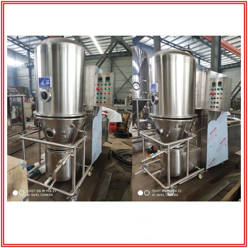 Food Grade High Efficient Fluid Bed Drying Machine for Powder and Granule Material