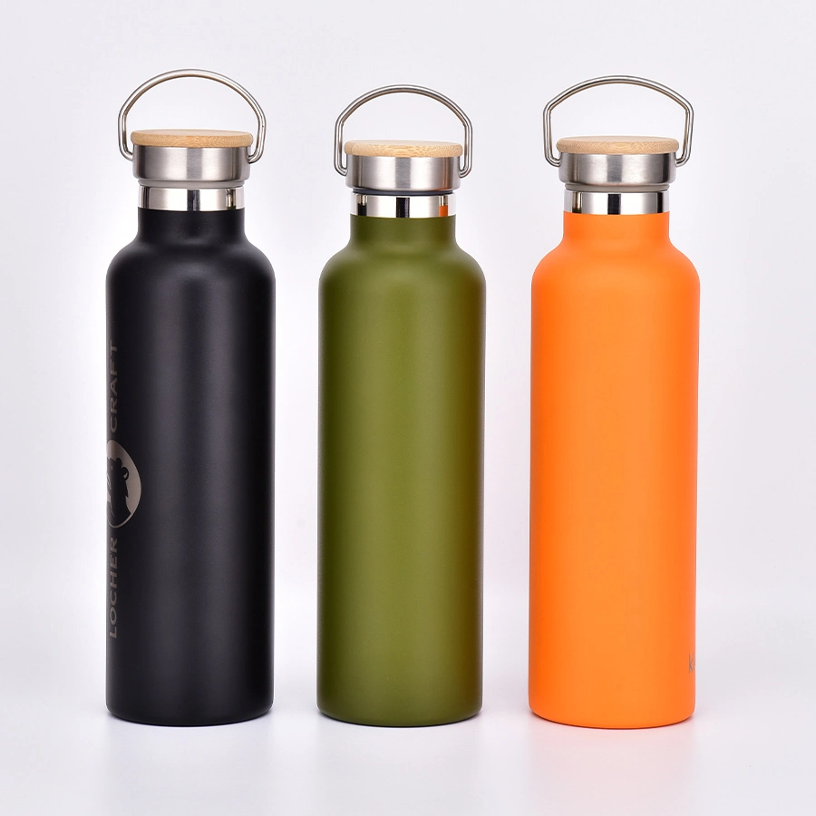 BPA Free Stainless Steel Vacuum Insulated Flask Outdoor Sport Water Bottle with Lid