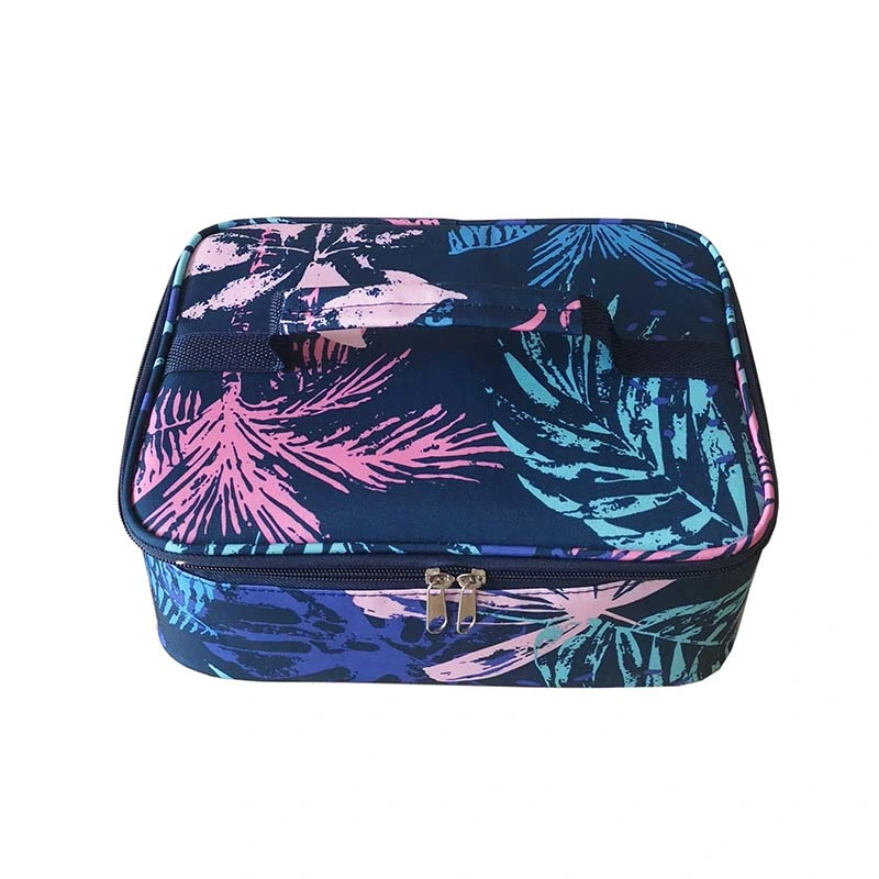 Custom Waterproof Full Printing Insulated Thermal Cooler Bag Office Food Lunch Bag