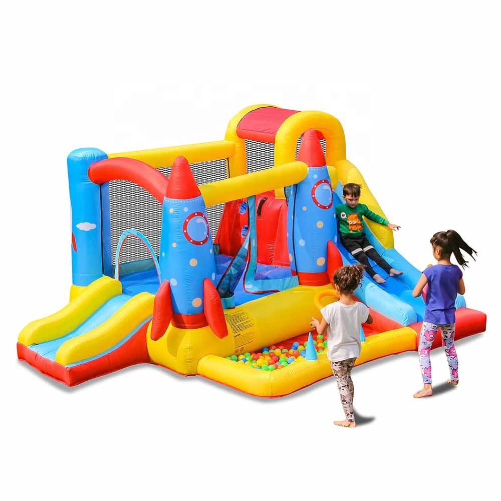 La alta calidad gorila inflable castillo hinchable tobogán para niños en venta