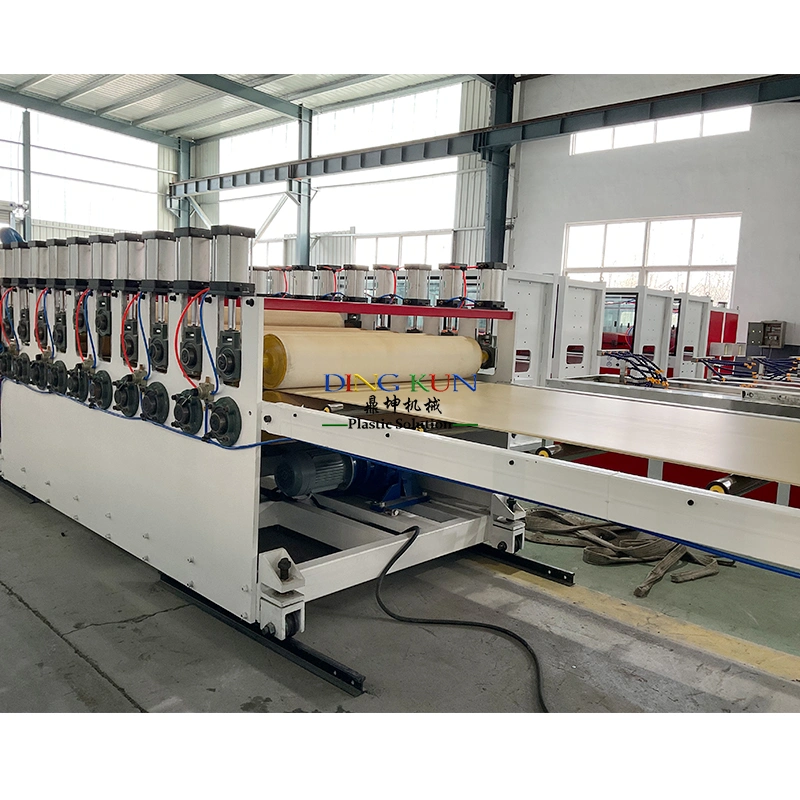 High quality/High cost performance  PVC Crust Plate / WPC Wood Plastic Foam Board Sheet Extrusion Production Making Machine for Furniture Decoration Kitchen