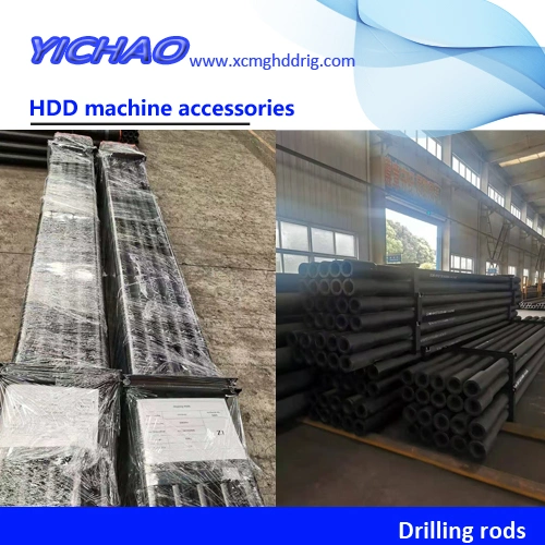 D80X120, D100X120, D100X120 Series II, D100X140, D100X140 S3 Length 20" (6.1m) Diameter 3.5" (8.9cm) Od Thread #1000 Vermeer HDD Rig Drilling Rods