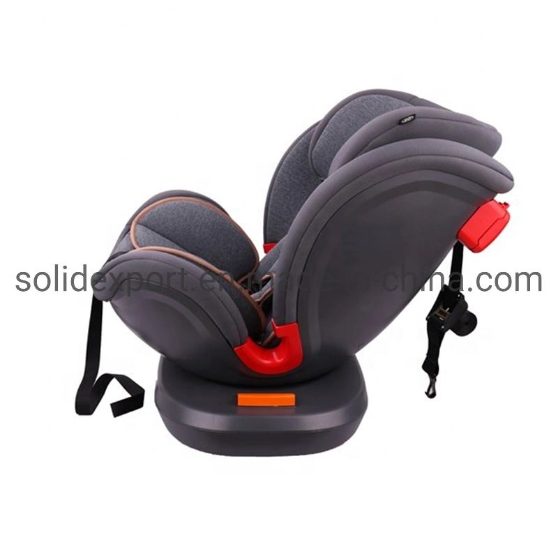 360 grados rotación Grupo 0123 Seguridad asiento de seguridad para niños con Isofix (moldeo por inyección, PP)