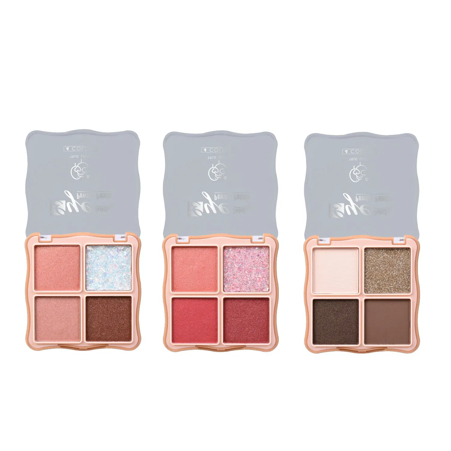 Etiqueta privada 4 colores Mayoreo Eye Shadow Kit