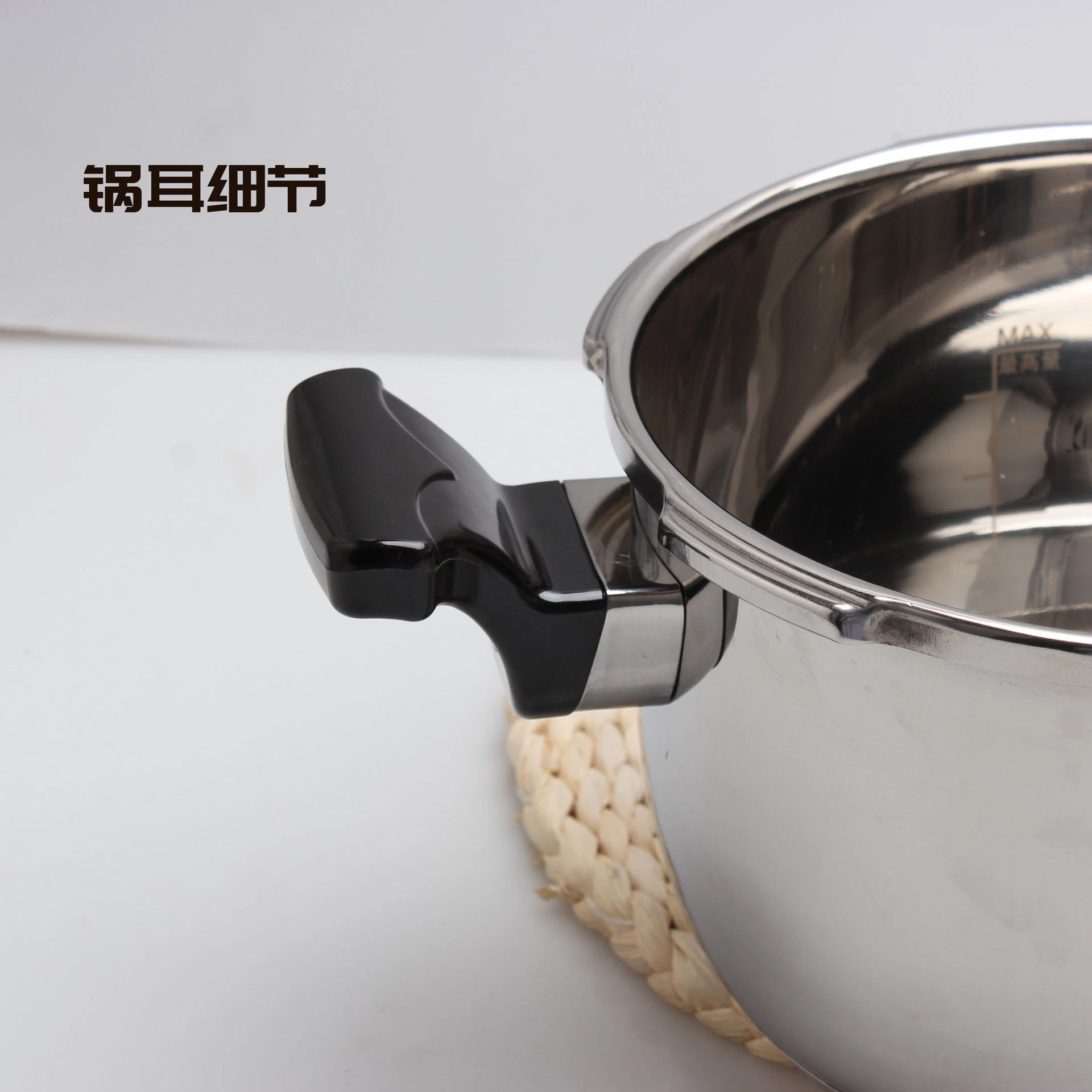 Commercial Stainless Steel Kitchenware High Pressure Rice Cooker for Induction Gas Electric Dinnerware Pot