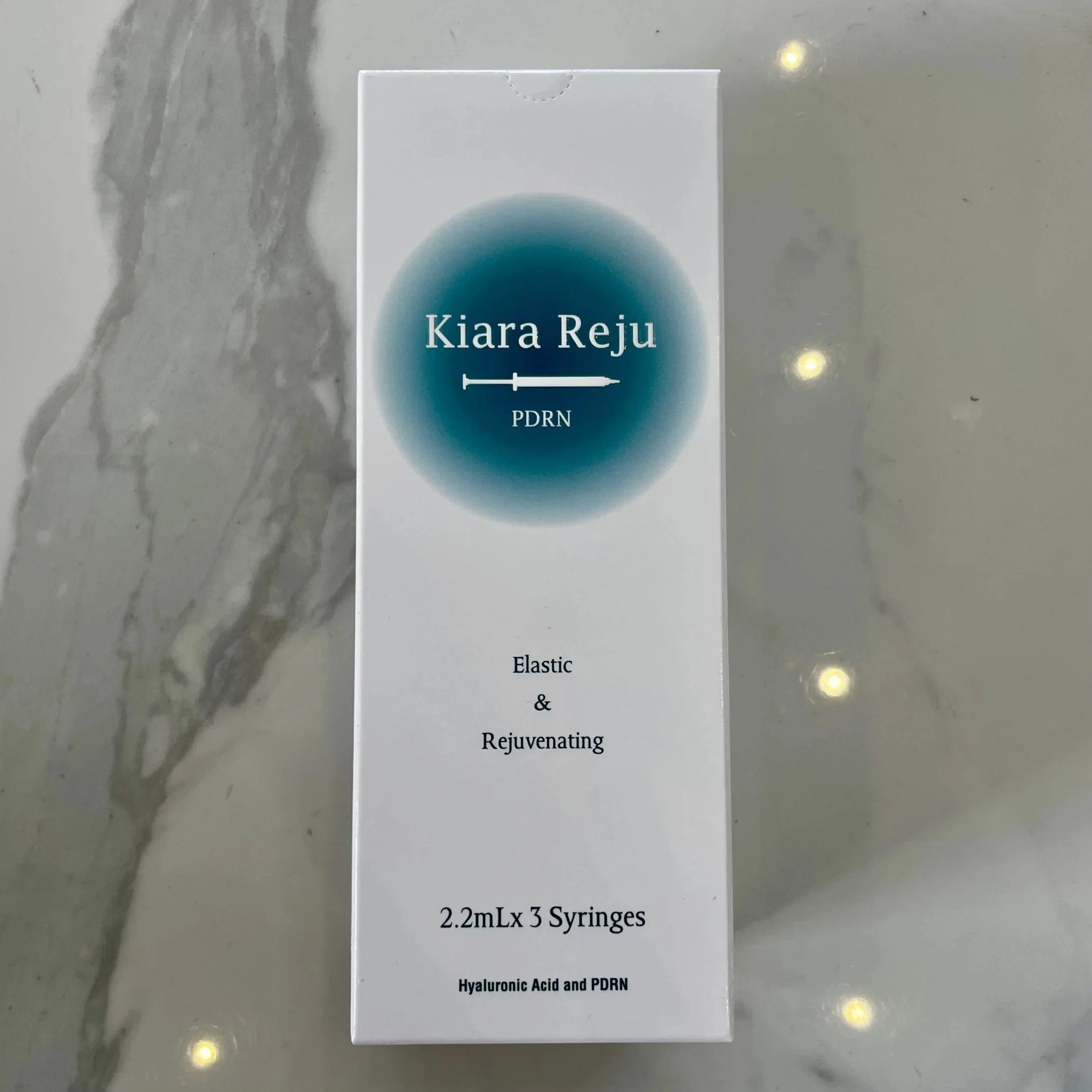 Kiara Reju Pdrn acide hyaluronique 2.2ml 3 seringues boosters pour la peau Kiara Reju acide hyaluronique rajeunissement élastique récupérer la peau endommagée