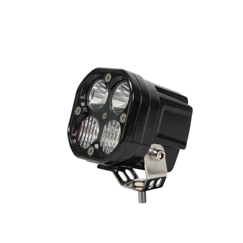 Powerful Waterproof 12/24V 40W Square 3" LED Car Light for for Offroad Truck Tractor Jeep ATV UTV Golf Car Boat