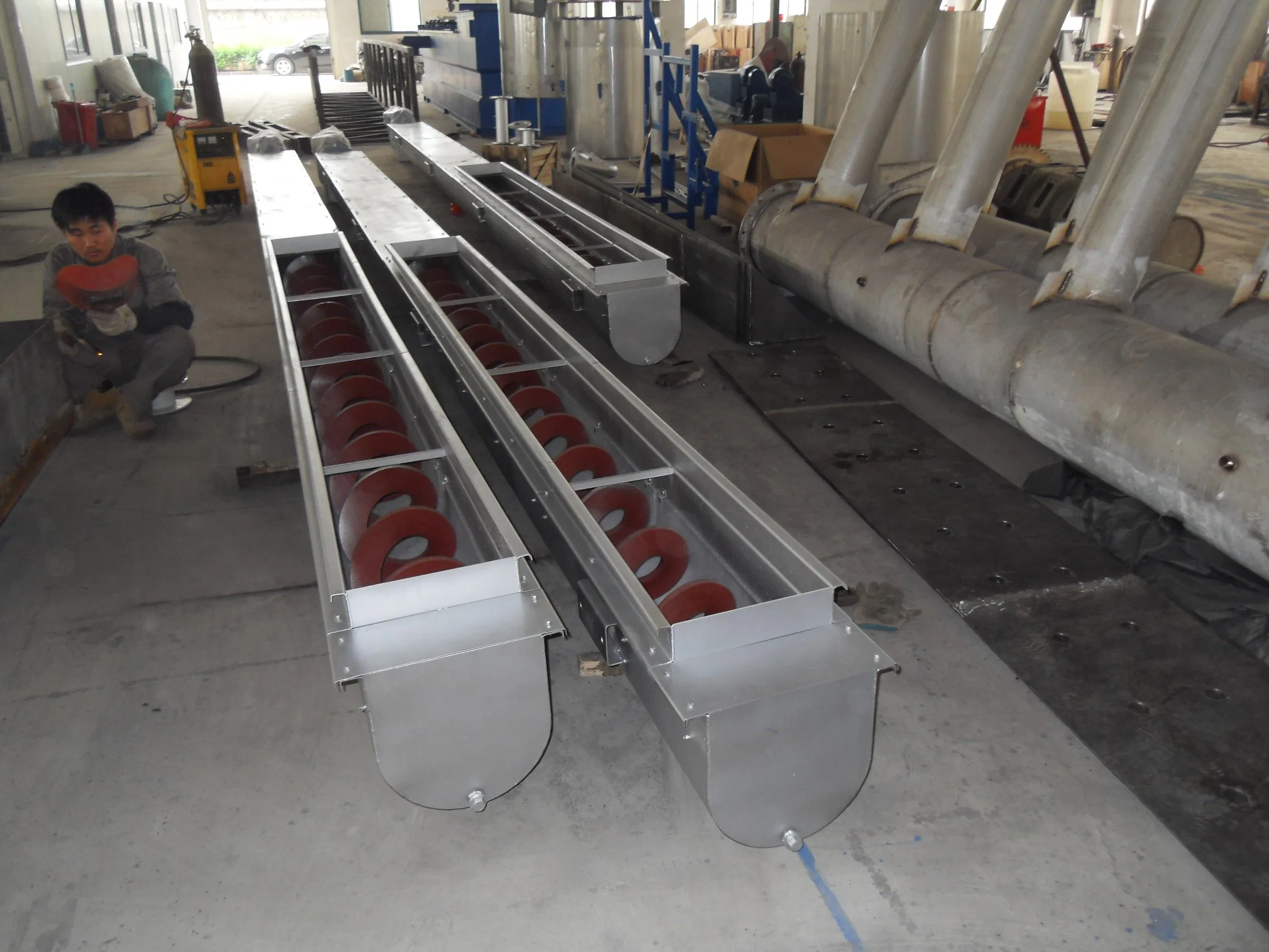 Stainless Screw Conveyor Spiral Conveyor Helix Conveyorauger Conveyor Agitator