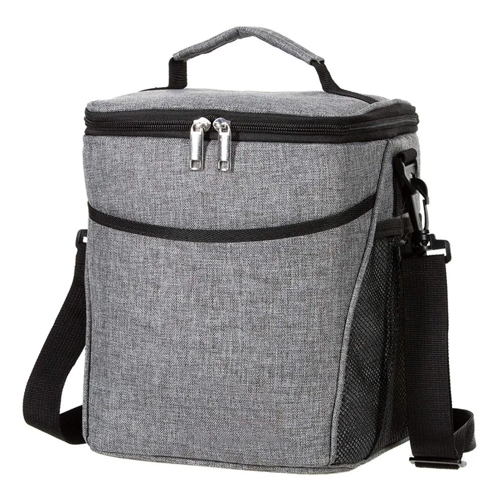 9L Insulated Lunch Cooler Bag Large Lunch Box