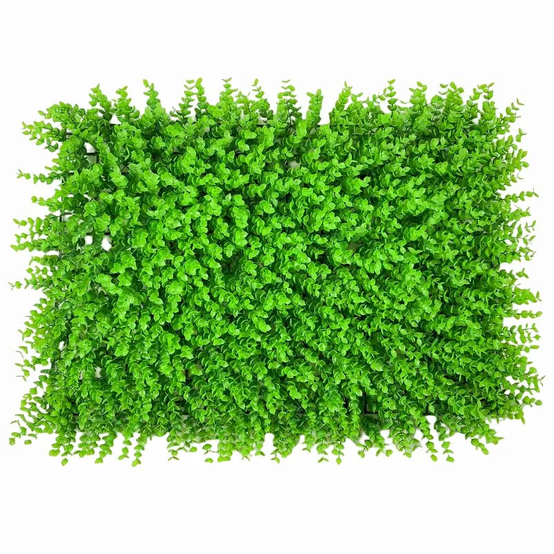 Factory Directly Supply Plant Outdoor Fence Panel Artificial Grass Wall Decor