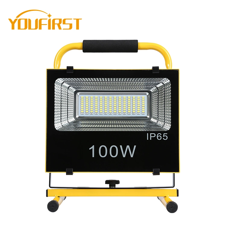 High quality/High cost performance  IP65 Rechargeable 10W Battery Powered Portable LED Rechargeable Flood Lights