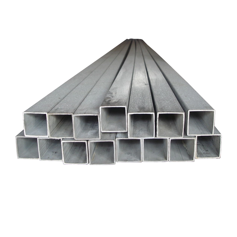 Galvanized Structural ERW 25*50 Pre Hollow Section Rectangular Steel Pipe