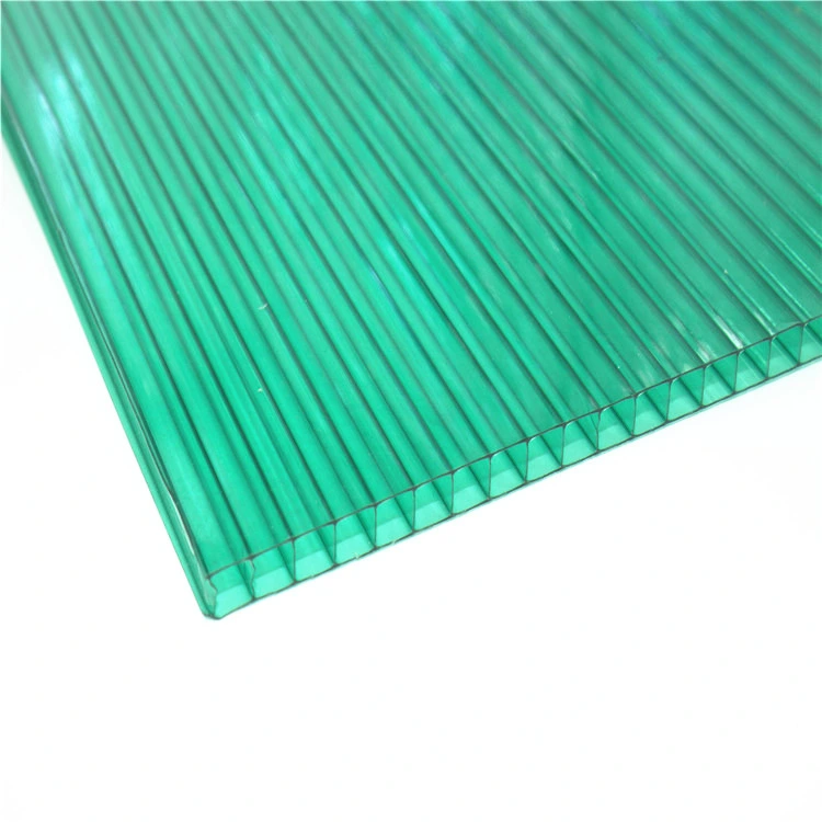 Four Layers Hollow Poly Carbonate Sheet