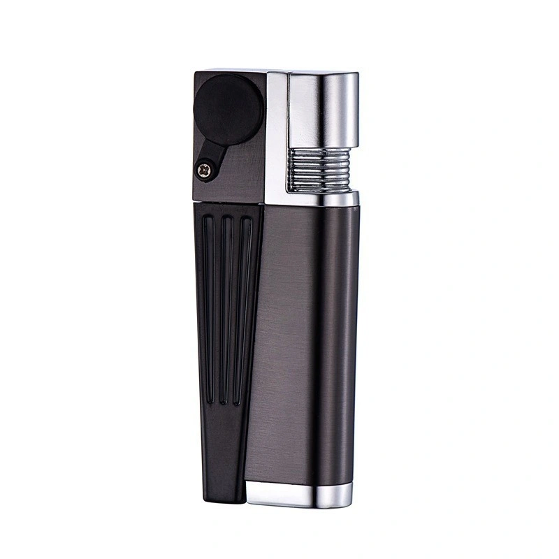 2-in-1 Metal Lighter Pipe Foldable Lighter Pipe Open Flame Multifunction