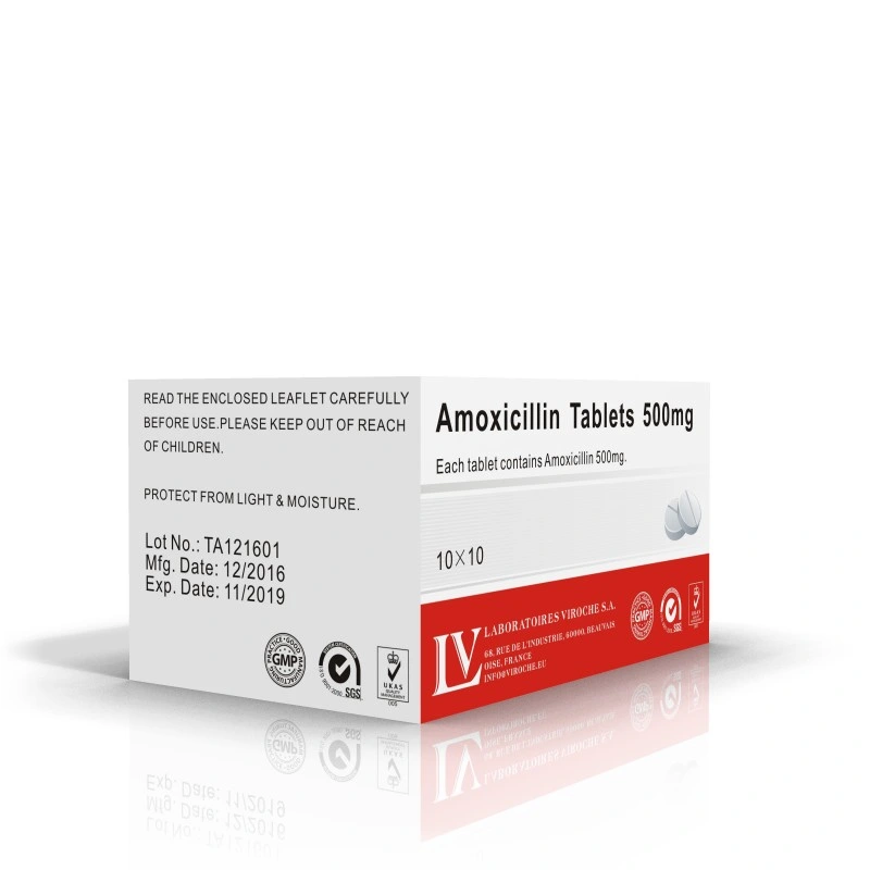 Amoxicilina Tablet, Fábrica de GMP