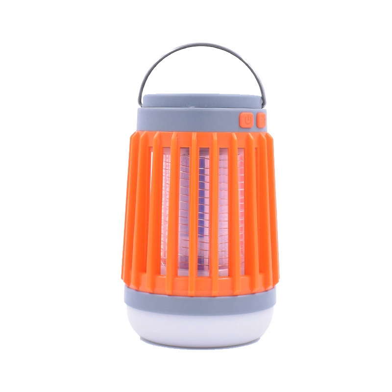 Brightenlux Linterna UV 3 en 1 paneles solares recargables USB resistente al agua Mosquito Killer Linterna Lámpara de Camping al aire libre o en el interior de la luz UV