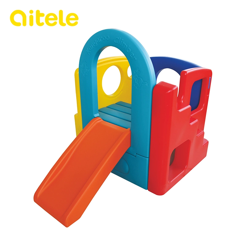 Indoor Kids Plastic Toys with Slide (PT-006C)