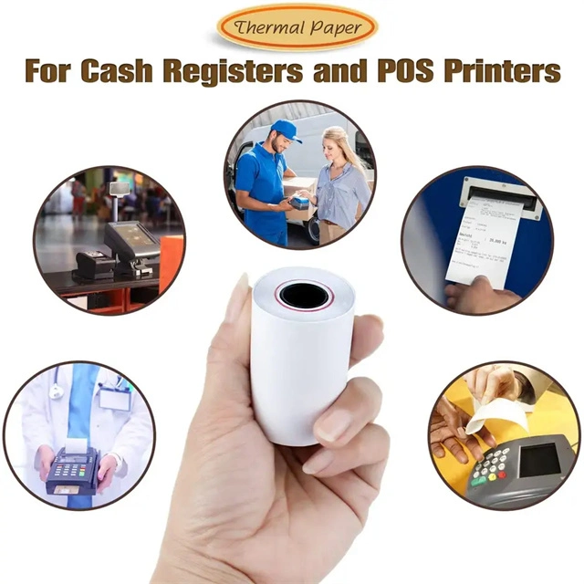 BPA Free Thermal Paper High quality/High cost performance  ATM Cash Register POS Printer Till Rolls Direct Thermal Paper Roll