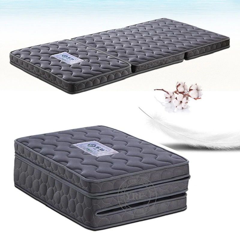 Apartment Latex Bed Cheap Mattress Two Foldable Thick 6cm Bund Bed Cheap Bedding Home